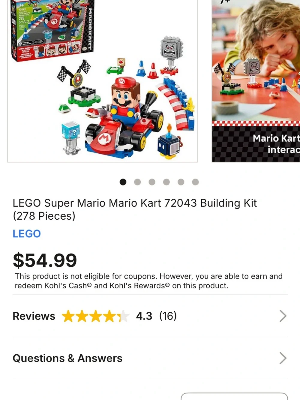 Lego Super Interactive Mario